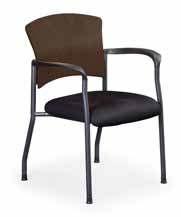 List $466 Sleek Series Sleek Stacking Chair Model No.