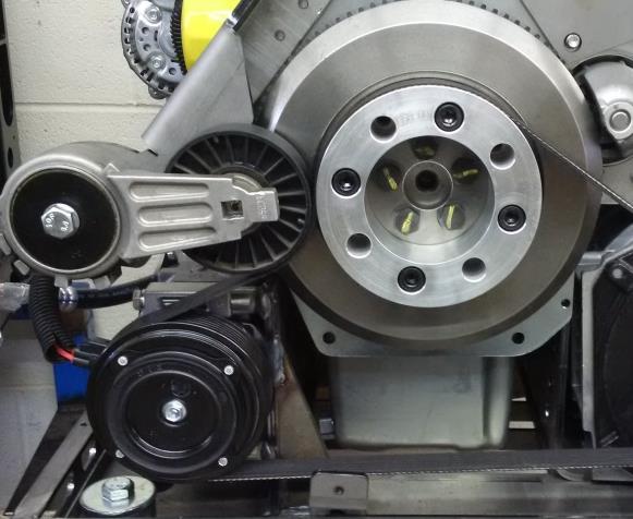 Procedure to Replace Serpentine Belt WARNING! A diesel engine may start at any time when its crankshaft is turned. This includes turning by wrench or hand!