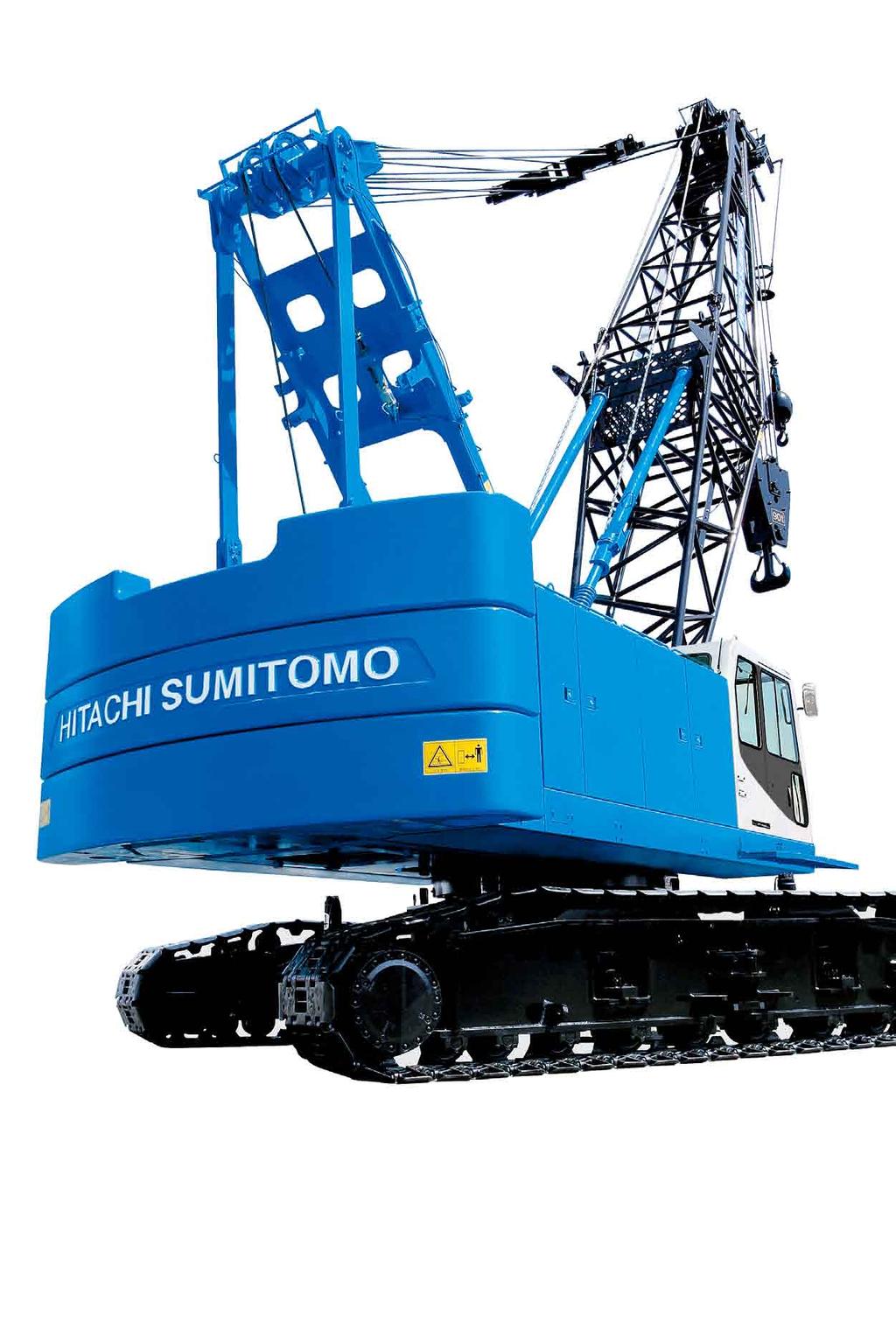 The New World Standard SCX900-2 Setting New Standards of Crane Productivity and Profitability 2 Hitachi and Suitoo have blended the best of their technologies to create the New World Standard Crane.