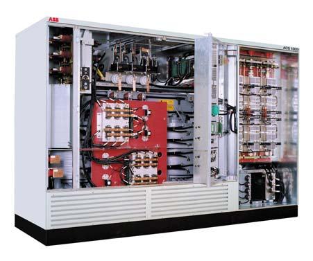 Muscle and precision for large applications Medium voltage drives add versatility for motors rated at greater than 100 MW Modular multidrives handle up to