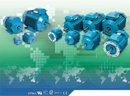 Motors for worldwide standards The new ABB Global Motor is multi-labelled and certified for use virtually anywhere Motors are readily available from central stock locations