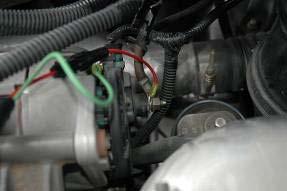 Insert the mini fuse tap into a spare fuse holder on the panel that is hot when the starter key is turned to the on position. Figure 53 6-3.