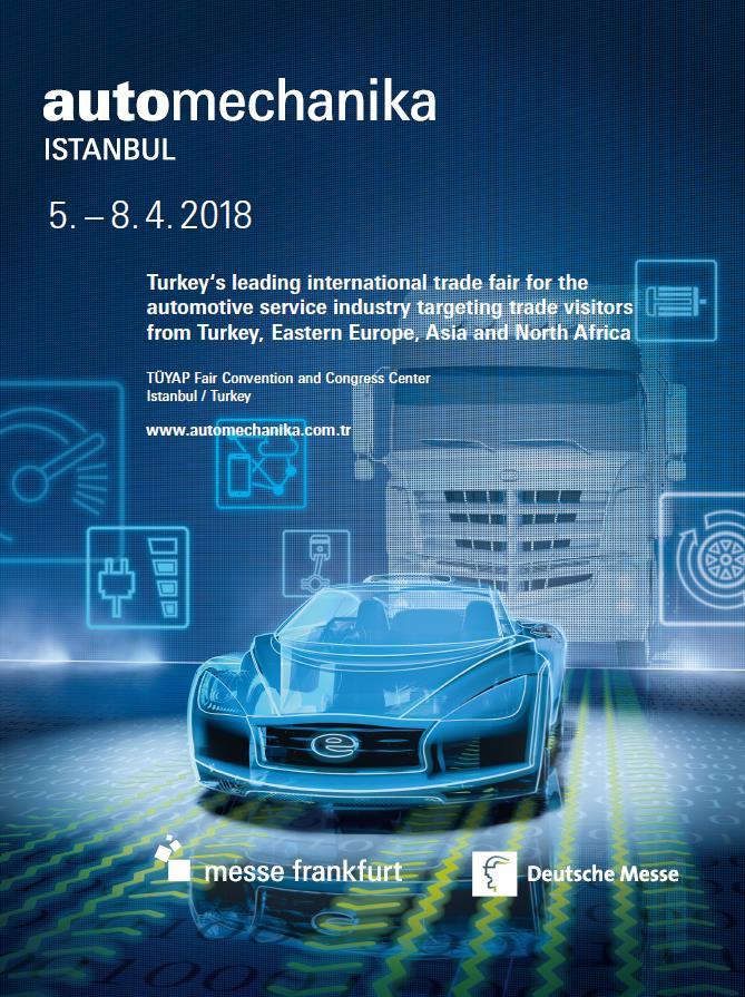 EVENT REPORT AUTOMECHANIKA ISTANBUL 2018 05-08.04.2018 12th Edition TÜYAP Fair Convention and Congress Center, Istanbul Exhibitors 1,351 (%49.