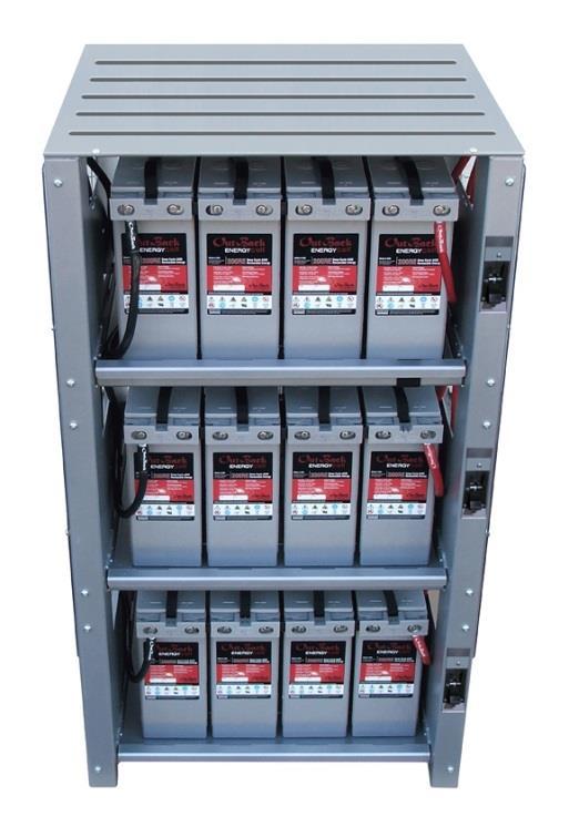 Battery Sizing Capacity Battery capacity is measured in Amp-hours (Ah) Lithium batteries are often measured in kwh Capacity varies with rate of discharge At a higher discharge rate a battery has less