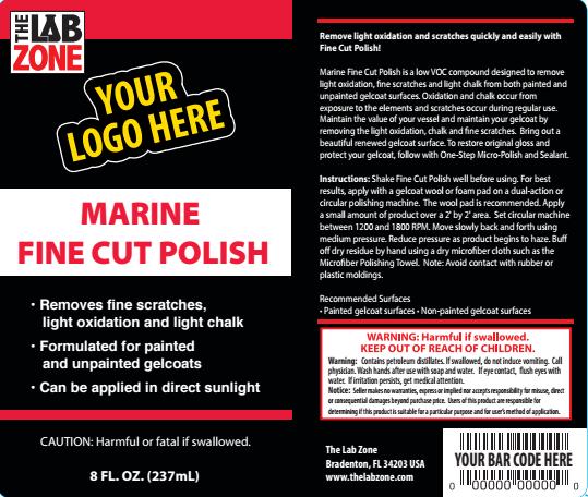 Marine Fine Cut Polish Remove light oxidation and scratches quickly and easily with Fine Cut Polish!