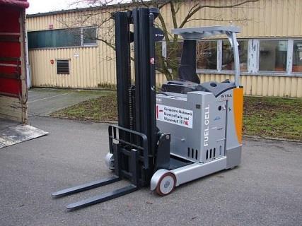 Material Handling GmbH reach truck Converted battery electric truck