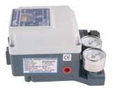 Positioners General Features Easy calibration for optimum conditions Precise control performance and high dynamic response Easy operation with fork-key pads and full text graphical LCD Single and