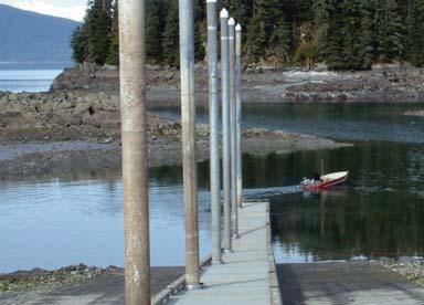 PND provides design for transient pleasure craft at recreational boat launches and day-use moorage