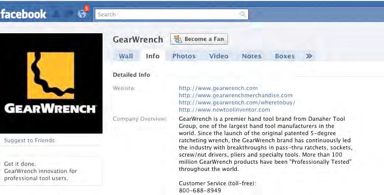 WWW.GEARWRENCH.COM (USA WEBSITE) Visit our website www.gearwrench.