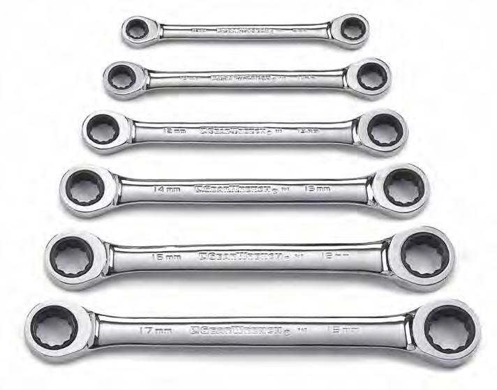 WRENCHES Double Box Ratcheting Wrenches 9260-6 Pc.