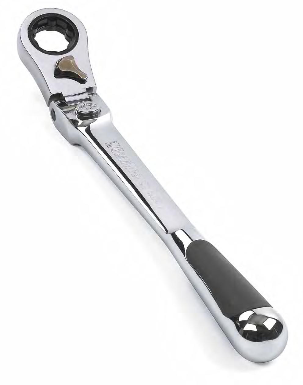RATCHETS, SOCKETS & DRIVE TOOLS LOCKING FLEX GEARWRENCH PASS-THRU RATCHET Pass-Thru Ratchet & Socket System features the Vortex drive