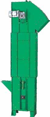 An elevator consists of head section, boot section, inspection trunk and standard trunk