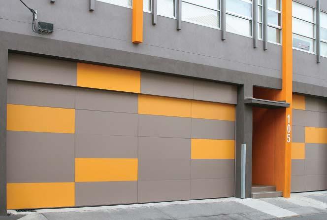 Saxton Steel Sectional Doors Saxton sectional doors are a custom designed door ideal for most commercial and light industrial applications such as workshops, warehouses and small car parks.