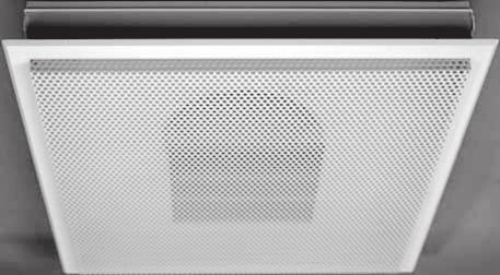 Perforated Face Diffusers CPD CPDE he CPD range of diffusers have been designed for use in commercial applications and are particularly suited to projects with high air change rates and high cooling