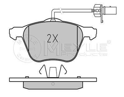 Brakes Brake pad set Front Axle Brake System ATE Height 1 [mm] 73,2 Height 2 [mm] 74,8 Number of wear indicators [per axle] 2 Quality PREMIUM Thickness [mm] 19,4 Warning Contact Length [mm] 260 Width