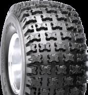 ALL-TERRAIN LIGHT LUG Designed for sporty trail use and extra traction with heavier loads Rows of siped blocky knobs
