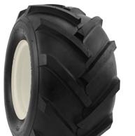 ALL-TERRAIN DEEP LUG HF255 Our most aggressive cart tires for deep and loose terrain Tall AG-Bar tread design provides the ultimate in traction Directional V-pattern lugs provide easy steering