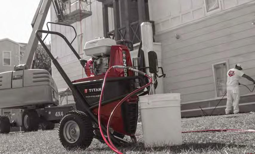 POWRBEAST SERIES Since their introduction, PowrBeast direct immersion hydraulic piston sprayers have been the choice for
