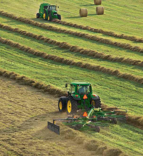 Single- or dual-basket models let you rake crop quickly and delicately to get your high-quality baling done sooner. Before you step out into the field, step up to a Frontier Rotary Rake.