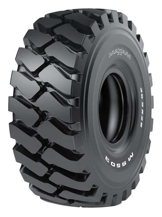 MS503 L-5T The non-directional L-5T radial tire designed to provide high level of stability and traction The aggressive, open tread pattern provides grip and traction The staggered tread blocks