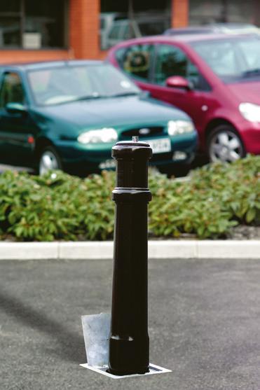 Ornamental Locking Top - Suitable for use on the RT R8 HD telescopic bollard and its non reinforced equivalent (RT R5), the Ornamental Locking Top provides a traditional