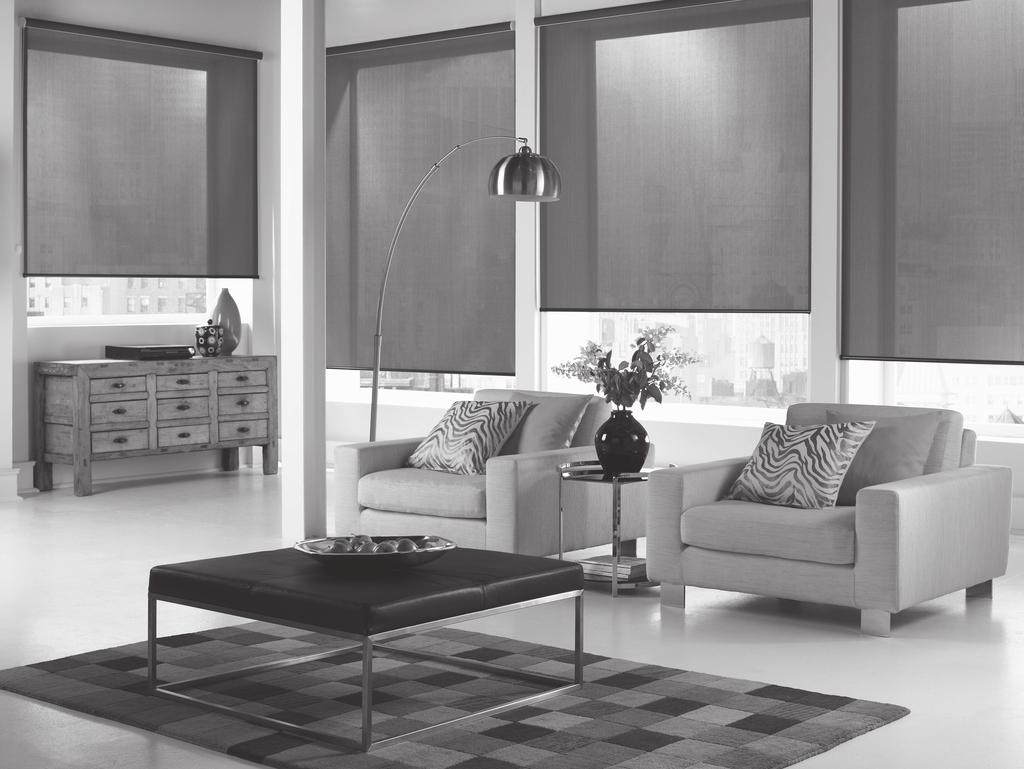 Standard Roller Shades Dual Link System Multi Link System Double