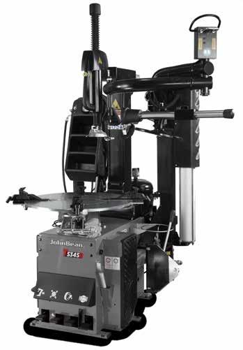 Pneumatic tilt-back post tyre changer with PROspeed technology T5345 2S Plus T5345B 2S Plus The tyre changer for use in general service shops and tyre shops with high tyre service volume - with