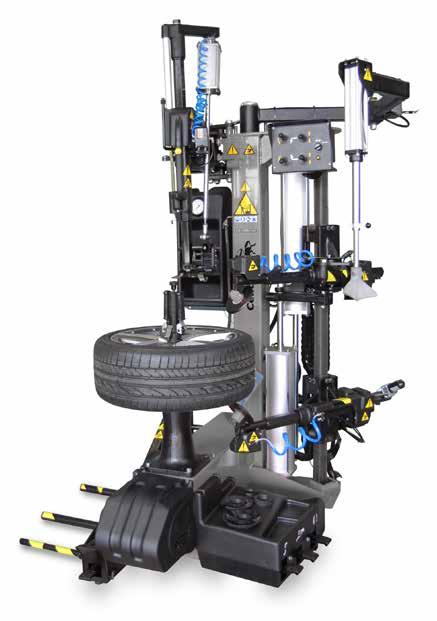 Semi-automatic car tyre changer - demounting without tyre lever Centaur Platinum High-productivity tyre changer for car tyres: productive time-saving - professional.