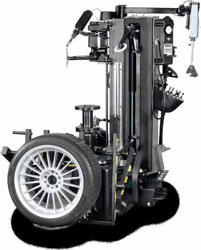 Automatic tyre changer Quadriga 1000 Quadriga 1000BB The automatic tyre changer for high-volume shops, combining automatic procedures with utmost safety and ease of use.