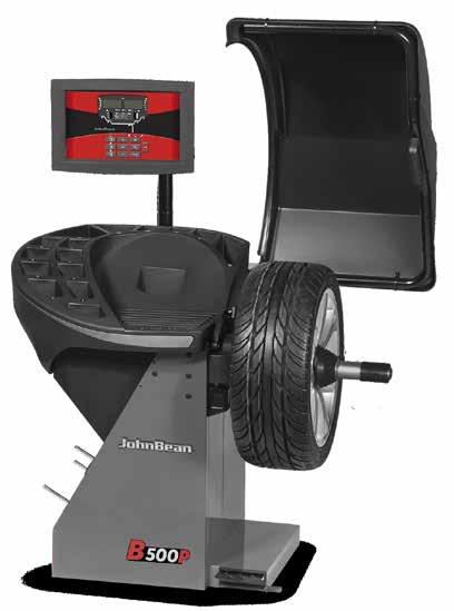 Car wheel balancer with led display B500p The wheel balancer for tyre shops, car dealerships and garages with medium tyre service volume: with the easyweight pinpoint indicator light an accurate,