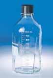 Mobile Phase Delivery/Storage Bottles Glass Mobile Phase Bottles Economical Graduated markings Borosilicate glass Economical glass mobile phase bottles with un-lined storage caps are available in