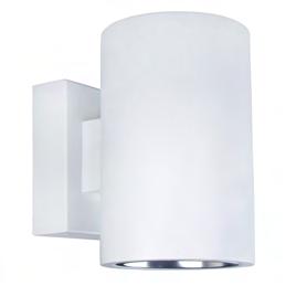 Specifications/Features Specification grade 8" diameter aluminum housing for indoor and outdoor applications. Four mounting options available: ceiling, flexible cable, pendant, or wall mount.
