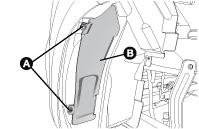 GETTING TO KNOW YOUR CAR IN AN EMERGENCY turn and remove the bulb holder E; release and replace the bulb; refit the new lamp and carry out the procedure described previously in reverse. fig.