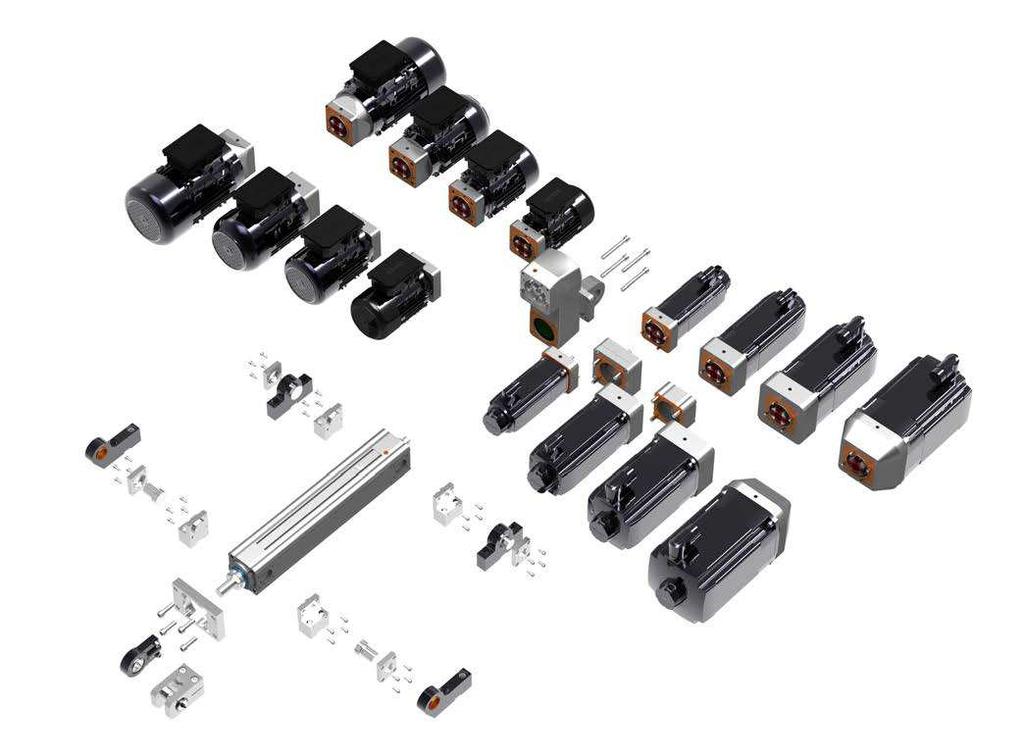 Complete actuator combinations "#$%&'()*'+,-.&(/rity of the CASM-100 actuator allows customers to create tailor-made solutions through a vast number of standard components.