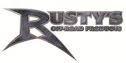 Rusty's Off-Road Products 7161 Steele Station Rd. Rainbow City, AL 35906 techline: 256-442-0607 www.rustysoffroad.
