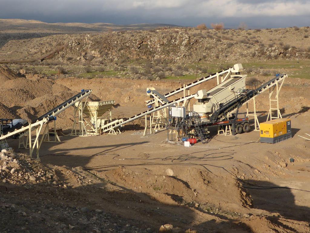 Complete plants The Metso NW Series portable plant allows you the use of various crushing and screening operations: from a single, stand-alone unit to two-, three-, even four-stage complete plants
