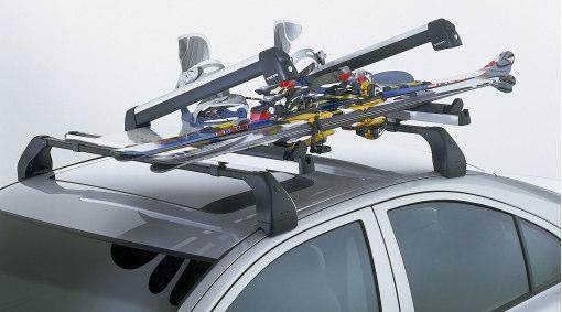 Sliding Ski Carrier (Cars with T Track) (kit) Facts and Advantages The aerodynamic aluminum design and black rubber that matches our other load carriers.