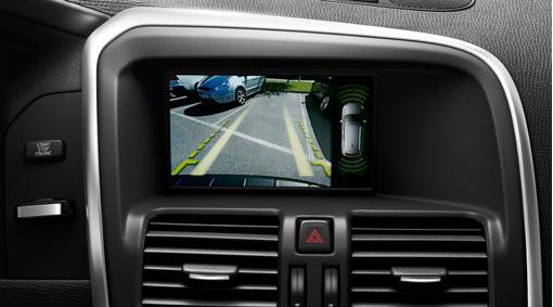 Parking assistance, camera, rear Increases your field of vision behind the car when parking.