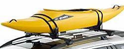 Canoe / Kayak carrier This carrier is perfect for transporting a canoe or kayak on the roof of your vehicle.