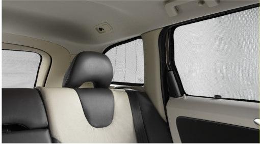 Sun screens (rear door) Complete sun blinds which provide maximum protection for your passengers when the sun is brightest.