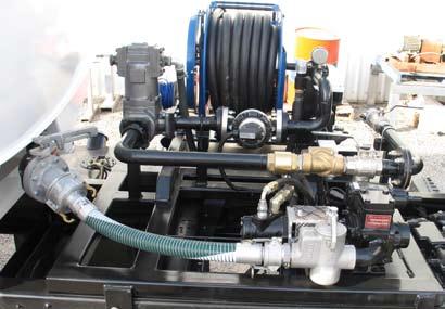 Special equipment and systems for aviation fuels can also be fitted.