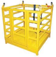 user notes including check lists All products are Australian Made All products covered by manufacturers guarantees PERSONNEL CAGES THREE PERSON WORKBOX Where extra capacity is required, this unit