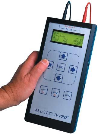 ALL-TEST IV PRO 2000 Motor Circuit Analyzer PREDICTIVE MAINTENANCE QUALITY CONTROL TROUBLE SHOOTING Using ALL-TEST PRO Greatly Increases the Profitability of Your Plant!