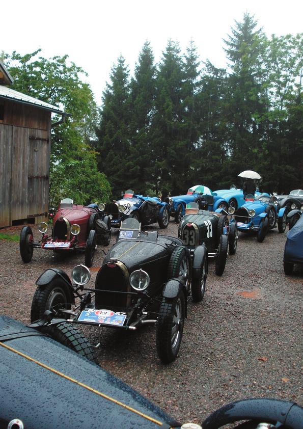Bugattis in the rain Festival