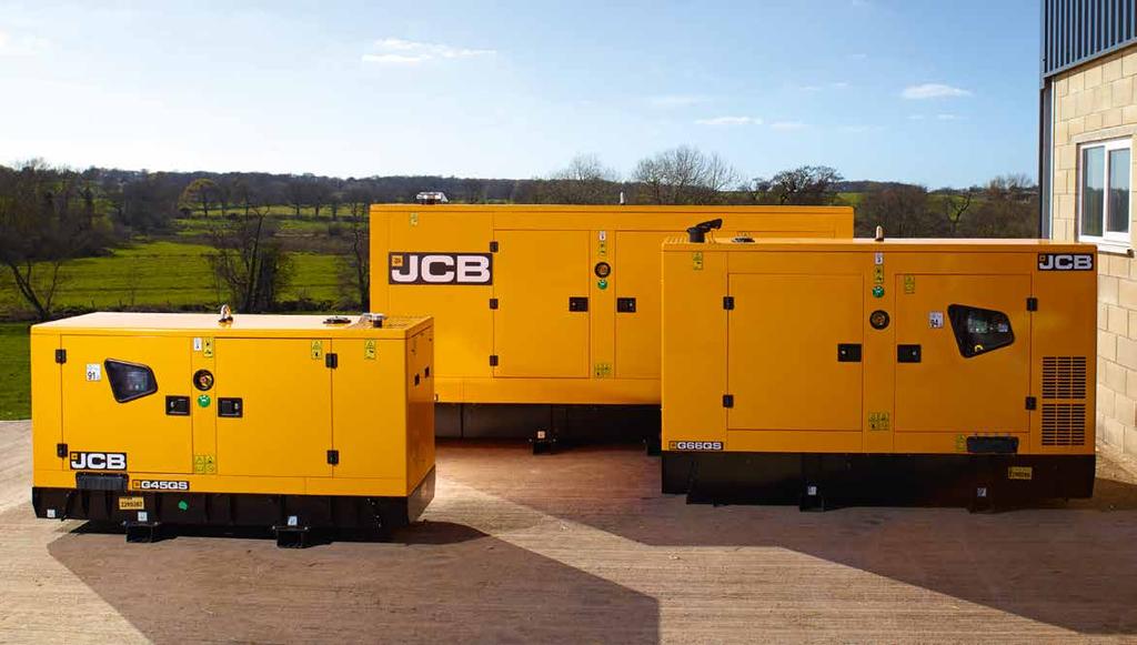 JCB POWER PRODUCTS QS GENERATOR RANGE