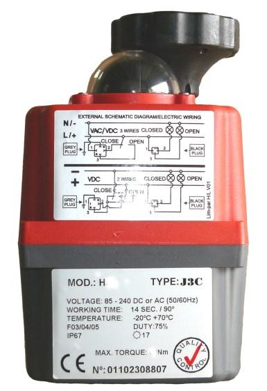 kits: Failsafe and/or modulating function is quick and easy to achieve in the JC smart electric actuator by the fitting of
