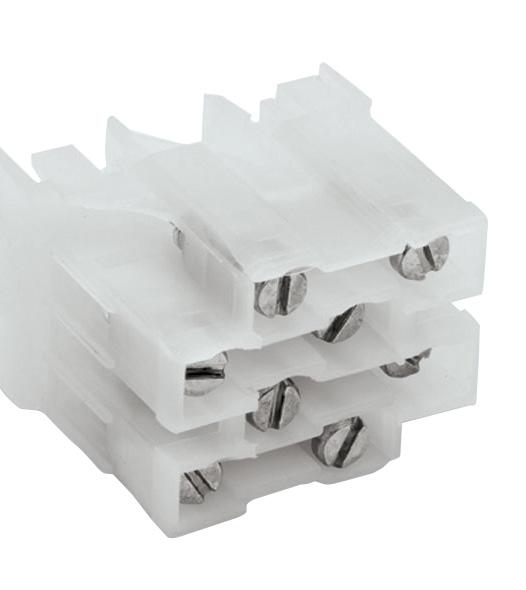 10 Connector products NDN DIN-Rail feed through blocks The NDN feed through blocks feature a compact line of terminal blocks suitable for both 35mm DIN-Rail or applications.