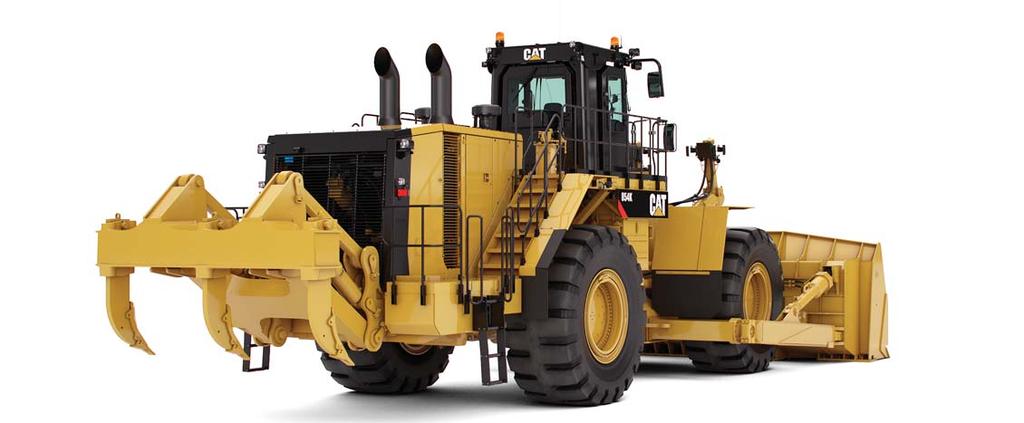 Versatility Add more flexibility to your wheel dozer. Ripping overburden can make removal easier.