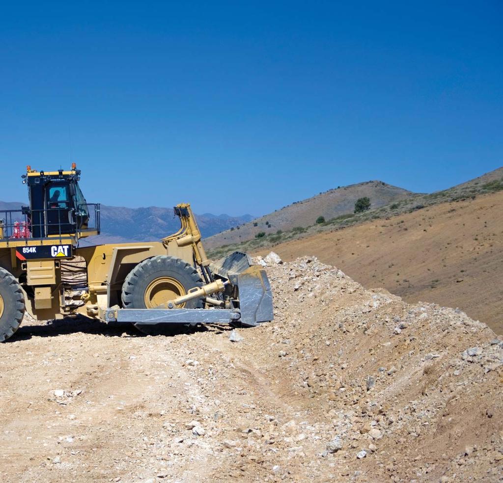 Cat Large Wheel Dozers are designed with durability built in, ensuring maximum availability through multiple life cycles.