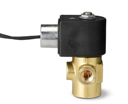 ACCESSORIES SOENOID VAVES SOENOID VAVES On/off flow control in automatically operated systems Dependable performance in air and liquid lines with temperatures from 40 to 165 F (5 to 75 C) Ten watt,